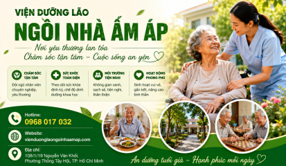 Viện Dưỡng Lão Uy Tín Tại TP.HCM | Ngôi Nhà Ấm Áp